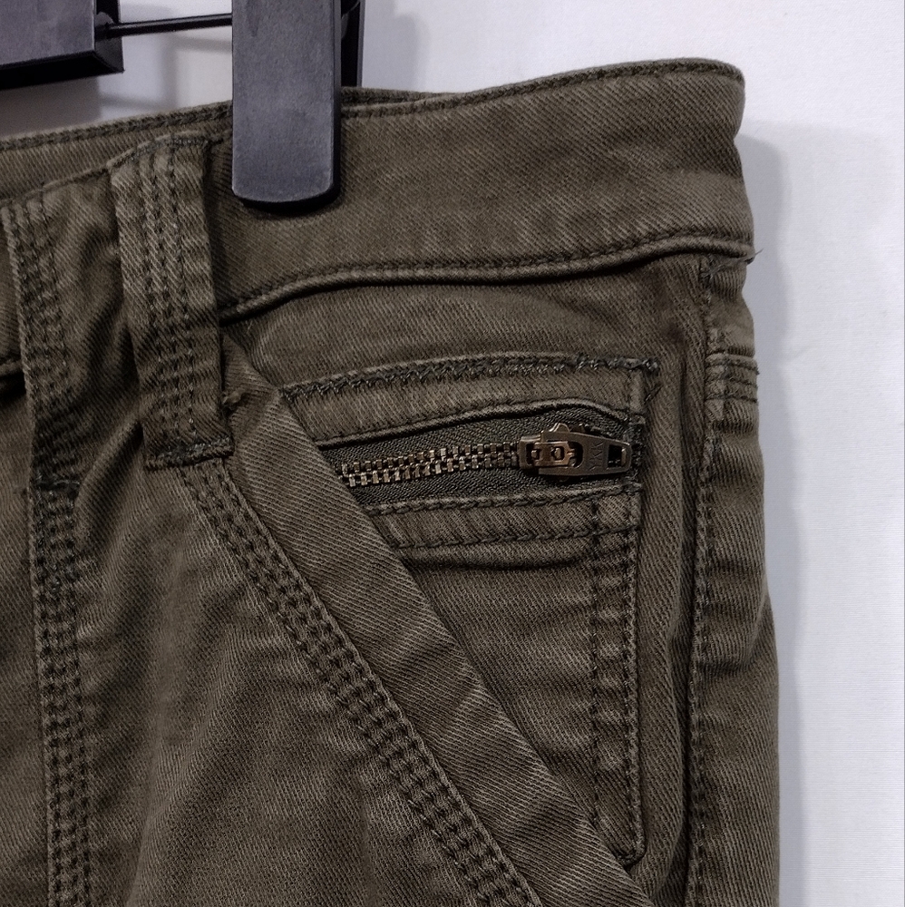 Joie Jeans Park Skinny Utility Pants Womens 32 Green Boho Retro 90s Y2K Casual - Picture 4 of 11
